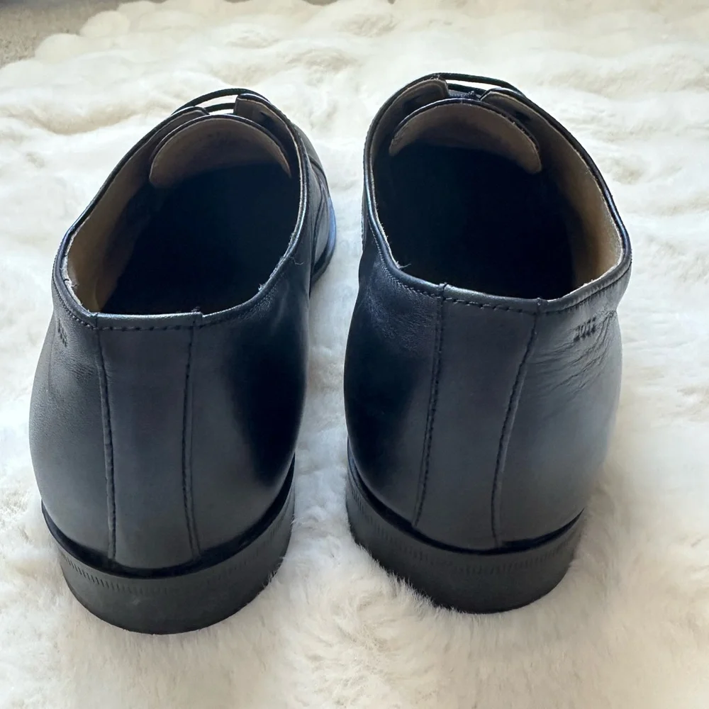 Designer Boss Colby Leather Cap Toe Derby Shoes - U.S. 10